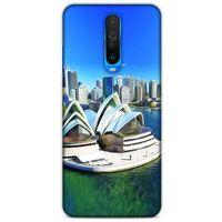 Xiaomi Poco X2 Kılıf Dünya Mimarisi (5) Koruma Kabı Sidney Opera