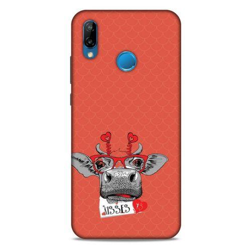 Animax Cute Cow Huawei P20 Lite Kılıf Desenli Silikon