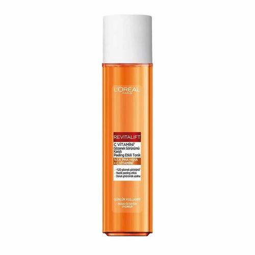 L'Oreal Paris Revitalift C Vitamini Gözenek Görünümü Karşıtı Peeling Etkili Tonik 180ML