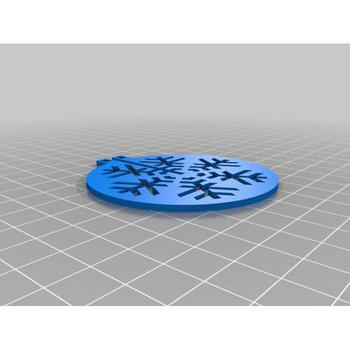Çok Katalı Yıldız-Boyabollar Ekran Ağacı W_ Snoweflake Noel Bauble-5136256