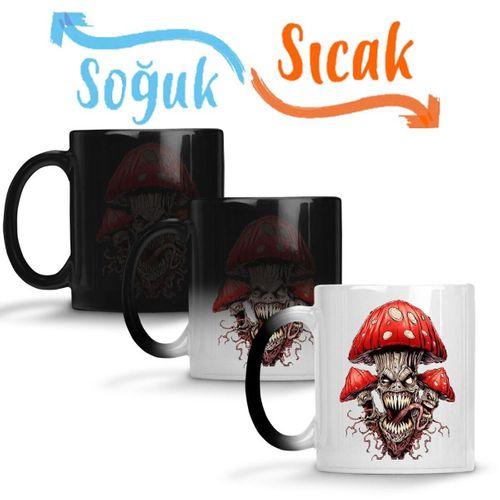 Cogumelos Do Mau Sihirli Kupa Bardak Porselen