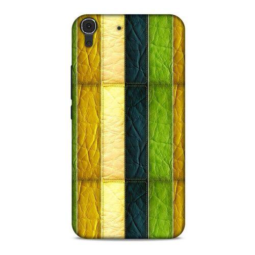 Huawei Honor 8a Kılıf Patchwork (37) Silicone Cover Sarı Lacivert