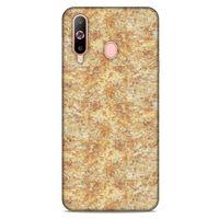 Mermer Desenli (34) Tema Slim Armor Kılıf Buğday Samsung Galaxy A60 Kılıf