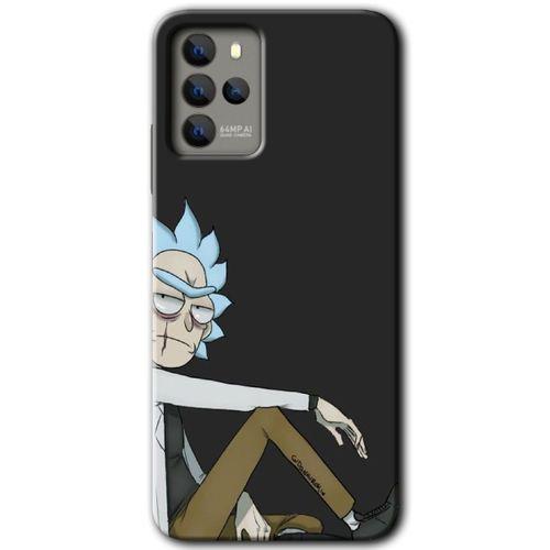 Omix X700 Kılıf HD Desen Baskılı Arka Kapak - Rick