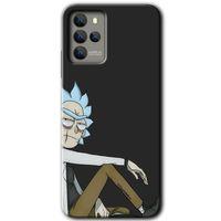 Omix X700 Kılıf HD Desen Baskılı Arka Kapak - Rick