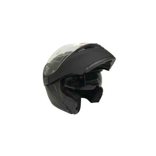 JK-20 Jk-20 Jk902 Çene Pedli Güneş Vizörlü Çeneden Açılır Kask [Mat Black] M Beden