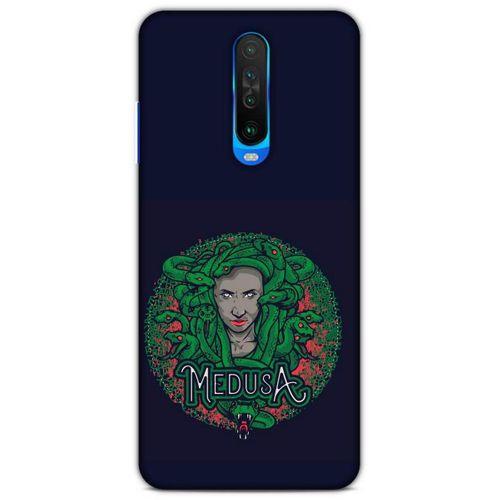 Lopard Xiaomi Redmi K30 Uyumlu Kılıf Tattoo's (3) Kapak Medusa Dövmesi