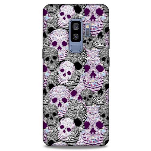 Samsung Galaxy S9 Plus Uyumlu Kılıf Pembe Delisi (38) Neo Hybrid Kılıf Skeleton
