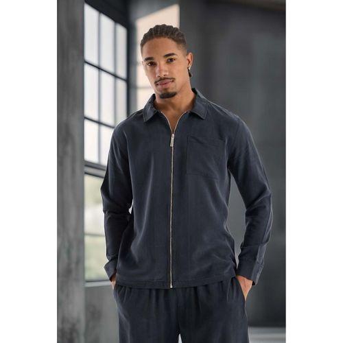 Baggy Kalıp Cupra Kumaş Jogger Erkek Eşofman Takımı - Füme
