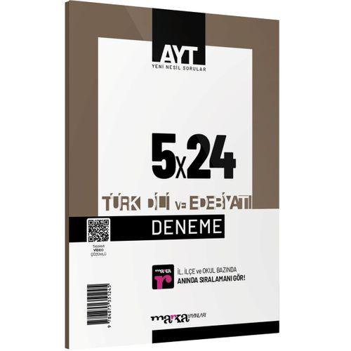 AYT Türk Dili ve Edebiyatı 5x24 Deneme Marka Yayınları