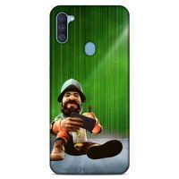 Lopard Samsung Galaxy A11 Uyumlu Kılıf GameX (48) Bumper Kılıf Asker