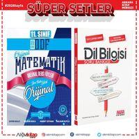 Orijinal Yayınları 11. Sınıf Matematik ODF Seti ve AKM Dil Bilgisi Soru Bankası Seti 2 Kitap