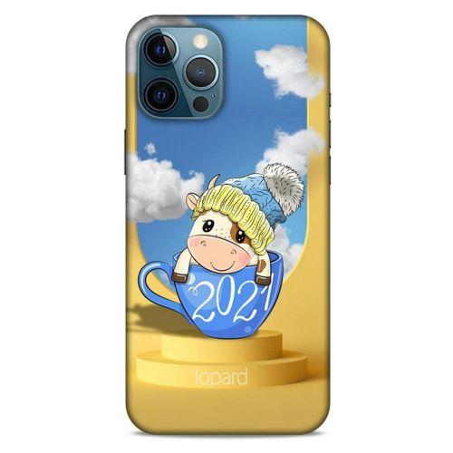 Apple iPhone 12 Pro Max Kılıf FunnyMaX (3) Kapak Sarı Kupa Köpek