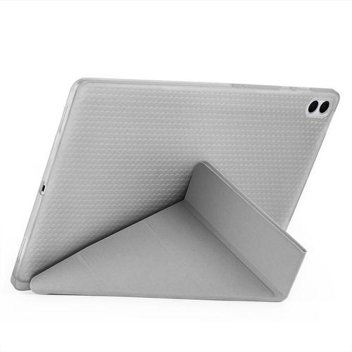 Galaxy Tab S11 Ultra Kılıf Zore Tri Folding Kalem Bölmeli Standlı Kılıf