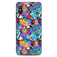 Graffitix (23) Desenli Silikon Kapak Xiaomi Redmi Note 6 Pro Kılıf