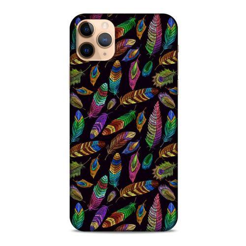 Apple Iphone 11 Pro Kılıf Desenli Özel Seri Tüyler (15) Antişok Kılıf