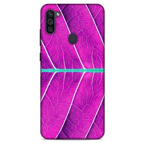 Lopard Samsung Galaxy M11 Uyumlu Kılıf Bahar (30) Silicone Case Eflatun
