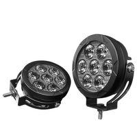 Offroad sis lambası sarı-beyaz çift kapaklı set 12-60v / LASS371