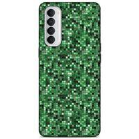 Lopard Oppo Reno 4 Pro Uyumlu Kılıf PiXel (10) Full Koruma Kılıfı Bloklar