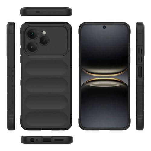 Tecno Spark 40 Kılıf Esnek TPU Oyuklu Arka Yüzey Tasarımlı Zore Etnik Silikon Kapak