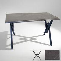Dockers Anemon Mutfak Masası 70x120 (Werzalit, Wermodin ve Allzalit Tabla) - Grey Marble