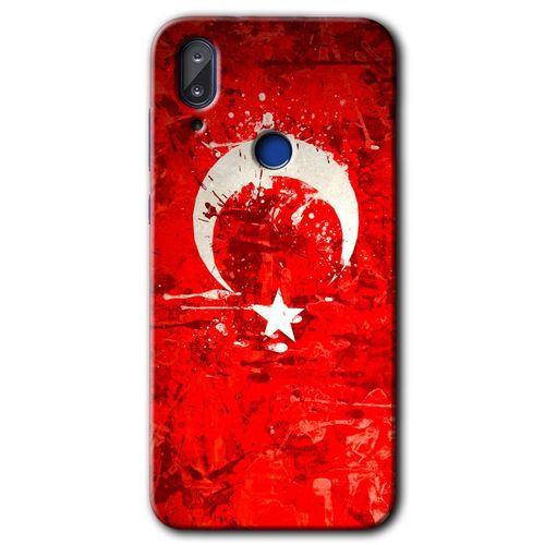 Vestel E5 Kılıf HD Desen Baskılı Arka Kapak - Albayrak 2 + Kırılmaz Cam