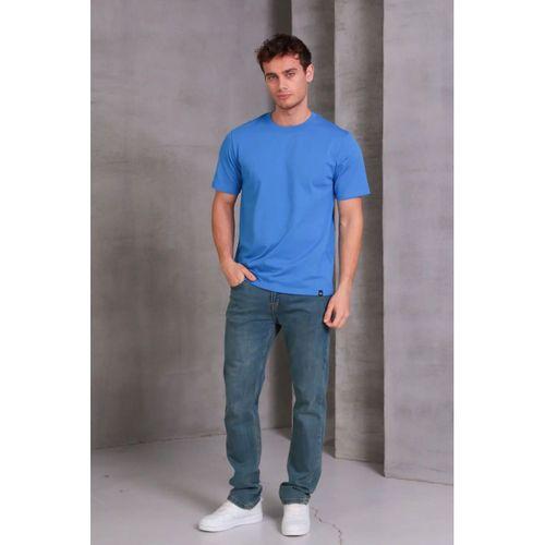 Erkek Relax Fit Bisiklet Yaka %100 Pamuk Rahat Kesim Basic Tişört