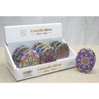 Taşlı El Aynası Oval İnce