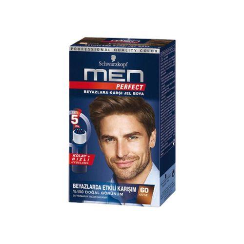Schwarzkopf Men Perfect Erkek Saç Boyası - Kahve 60