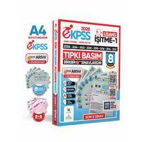 2028 EKPSS Lisans İşitme-1 ÖSYM Çıkmış Soru Tıpkı Basım Soru Kitapçıkları 8li TG Deneme Paketi