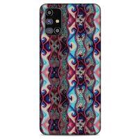 Samsung Galaxy M31s Kılıf Baskılı Özel Seri Taşlı (40) Fit Silikon Kılıf
