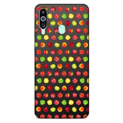 Frutix Elma 01 Samsung Galaxy M40 Kılıf Desenli Silikon