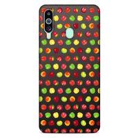 Frutix Elma 01 Samsung Galaxy M40 Kılıf Desenli Silikon