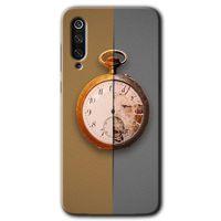 Xiaomi Mi 9 SE Kılıf HD Desen Baskılı Arka Kapak - Clocks Artwork + Kırılmaz Cam