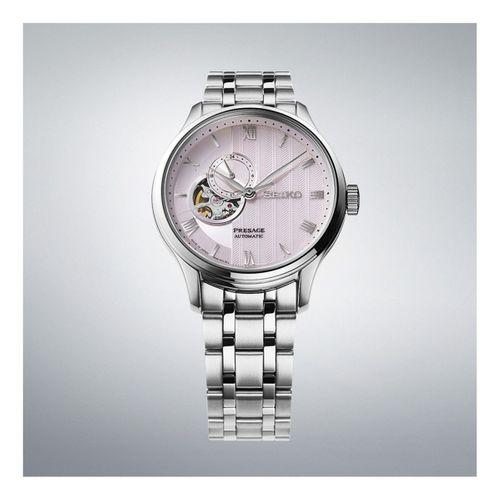 Seiko SSA465J Otomatik Çelik Gri Pembe 42 mm Erkek Kol Saati