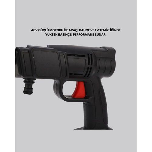 48v Şarjlı Basınçlı Yıkama Tabancası Köpük Ve Çift Nozul 2025 Model