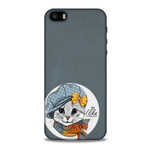 Animax Modacı Kedi Apple Iphone 5S Kılıf Desenli Silikon