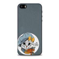 Animax Modacı Kedi Apple Iphone 5S Kılıf Desenli Silikon