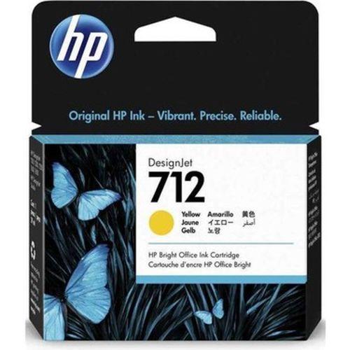 Hp 712 Yellow Sarı 29ml 3lü Paket Plotter Kartuşu 3ed79a