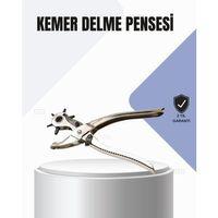 Kemer Delme Pensesi Çok Amaçlı 6 Farklı Delik Boyu Ayarlı Deri Delme Aleti