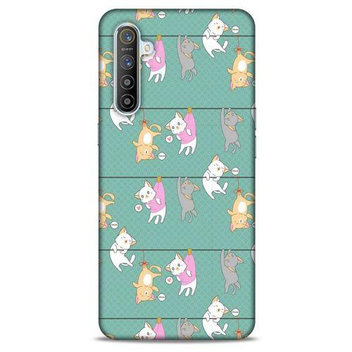 Animax Yetenekli Kedicikler Oppo Realme XT Kılıf Desenli Silikon