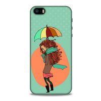 Sokak Modası 62 Apple iPhone SE Kılıf Desenli Silikon