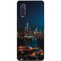 Lopard Oppo Find X2 Uyumlu Kılıf Gece'S (6) Silikon Kılıf Şehir