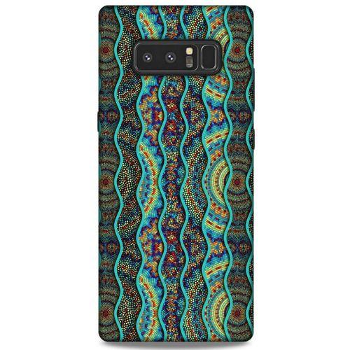 Samsung Galaxy Note 8 Kılıf Baskılı Özel Seri Taşlı (32) Soft Silikon Kılıf