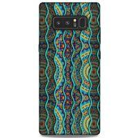 Samsung Galaxy Note 8 Kılıf Baskılı Özel Seri Taşlı (32) Soft Silikon Kılıf