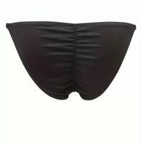 Erkek  Siyah Büzgülü Slip İç Giyim