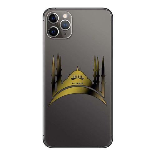 iPhone 11 Pro Max Kılıf Cami Vektörel Baskılı Esnek TPU Silikon