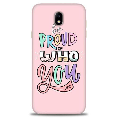 Samsung Galaxy J7 Pro / J730 Kılıf HD Baskılı Kılıf - Who You + Tam Ekran Koruyucu