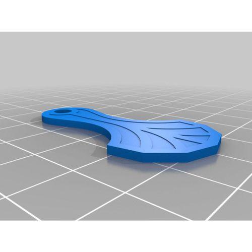 Çeyrek Araç Anahtarı 3D Baskı (Bu ürün Sadece Plastik parçadır - Almadan Önce Soru Sorabilirsiniz)