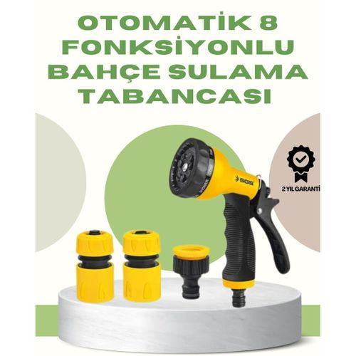 Çok Fonksiyonlu Bahçe Sulama Tabancası Ergonomik Basınçlı Sprey